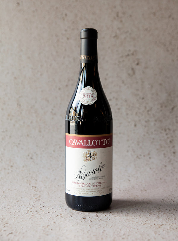 2016 Cavallotto Barolo Riserva Bricco Boschis Vigna San Giuseppe