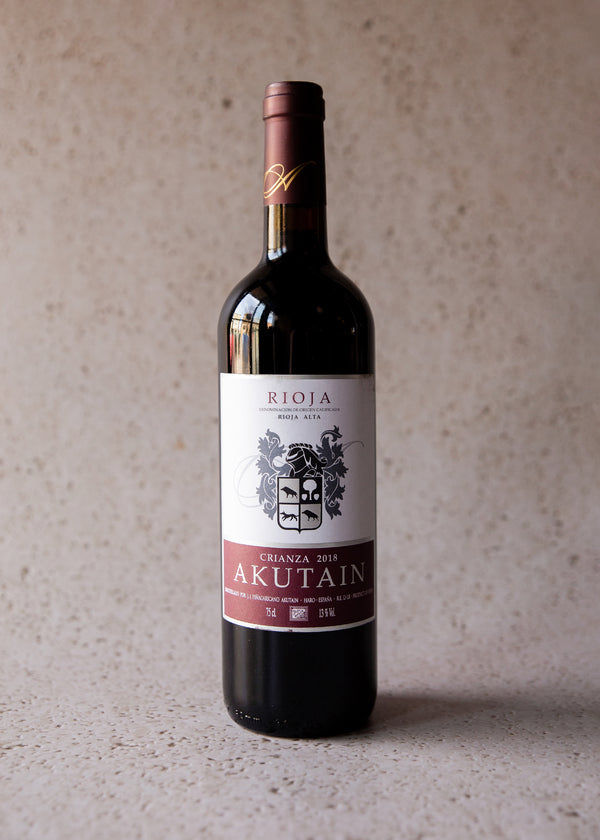 2018 Akutain Crianza Rioja